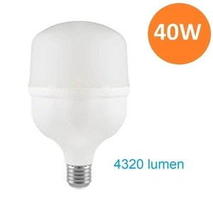 Lampada LED E27 e  E40 40W 4320 LUMEN T120 OPALE LUCE NATURALE FREDDA - Foto 1 di 7