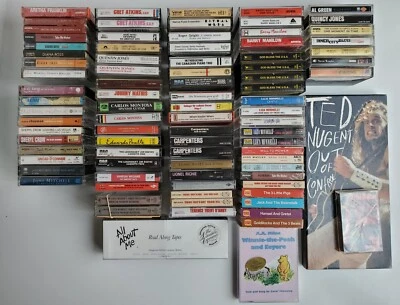 Tape Cassette Lots PICK 1: Motown, Sealed Tapes, Rock, Children's, Singles, etc. - Image 1 of 4