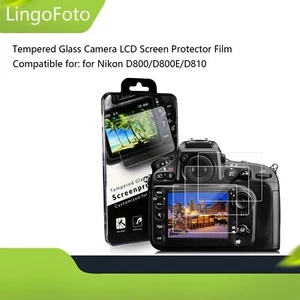 Tempered Glass Camera LCD Screen Protector Film for Nikon D800/D800E/D810 - Picture 1 of 9