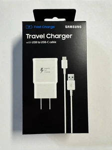 NEW Genuine Samsung - Fast Charge Wall Charger - White EP-TA315CWEGUS - Picture 1 of 5