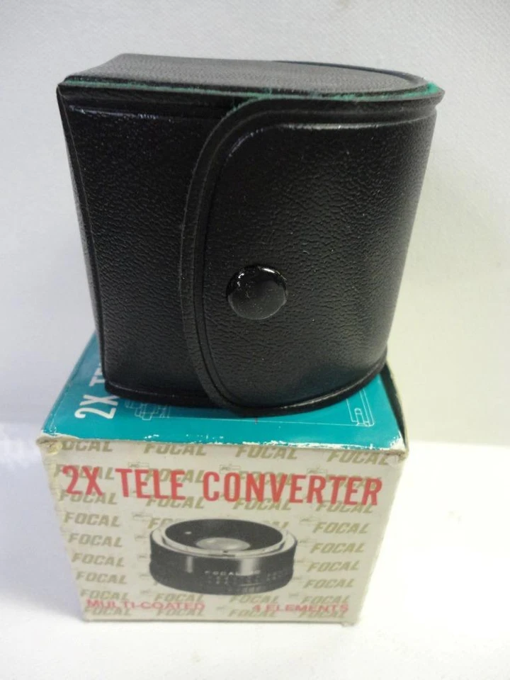 2X Tele Convertidor Focal para Canon Tipo Montaje con Estuche y Caja Foto 1 de 1