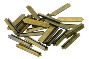 Bag of 25 Elite fishplates (darkened nickel silver) - Tillig 85501 - Picture 1 of 3