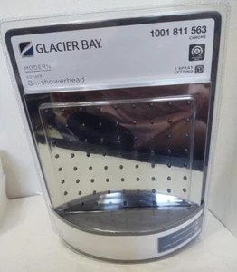 Glacier Bay 8" MODERNER QUADRATISCHER DUSCHKOPF CHROM #1001811563 - Bild 1 von 4