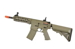 Full Metal Gear Box Electric Full/Semi-Auto M4 Style Airsoft Gun 9516 Tan - Picture 1 of 1