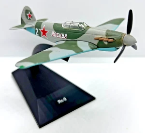 Vintage Aircraft Model Yak-9 Soviet Ussr Metal Military Fighter Rare Original - Picture 1 of 24