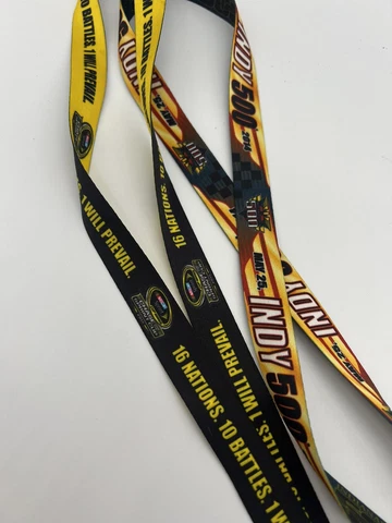 Indianapolis Motor Speedway Lanyard Keychain Indy 500 Sprint Set Of 2 Cover
