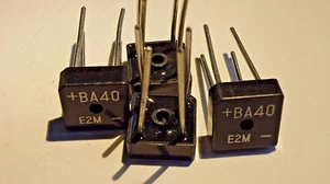 BA40 / BRIDGE RECTIFIER / 2 PIECES / (qzty) - Picture 1 of 1