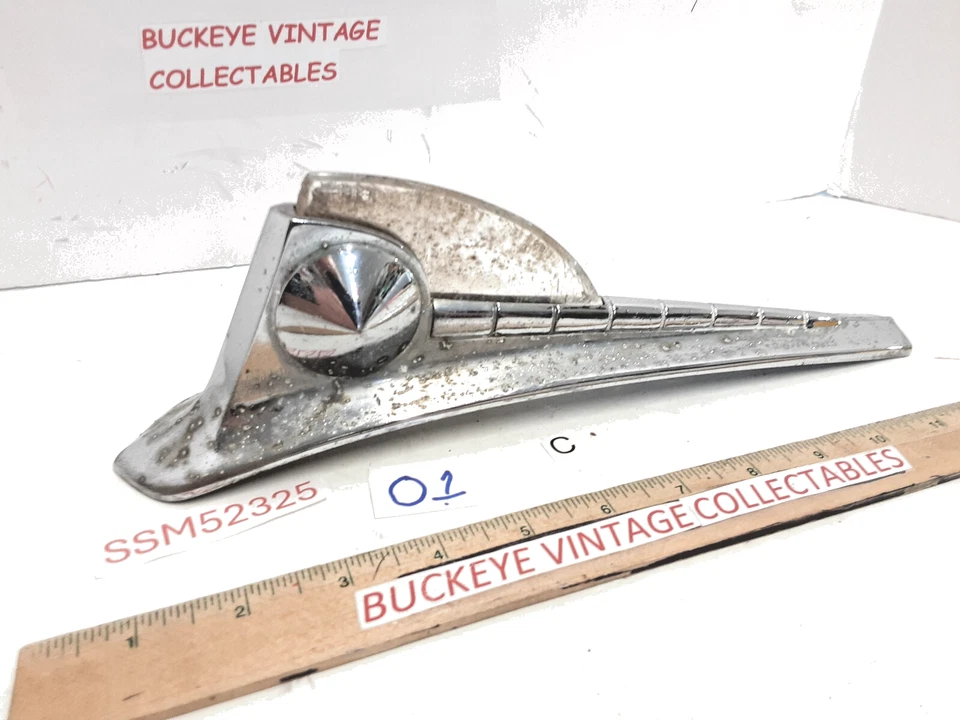 Ford Hood Ornament 1950 OEM #0A16851 CUPÉ PERSONALIZADO DE LUJO SEDÁN HOT ROD Foto 1 de 4
