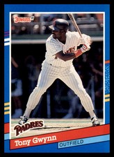 1991 Donruss #243 Tony Gwynn San Diego Padres