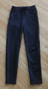 * REEBOK * BLACK COMPRESSION ATHLETIC PANTS ~ EUC ~ S 8-10 - Picture 1 of 1