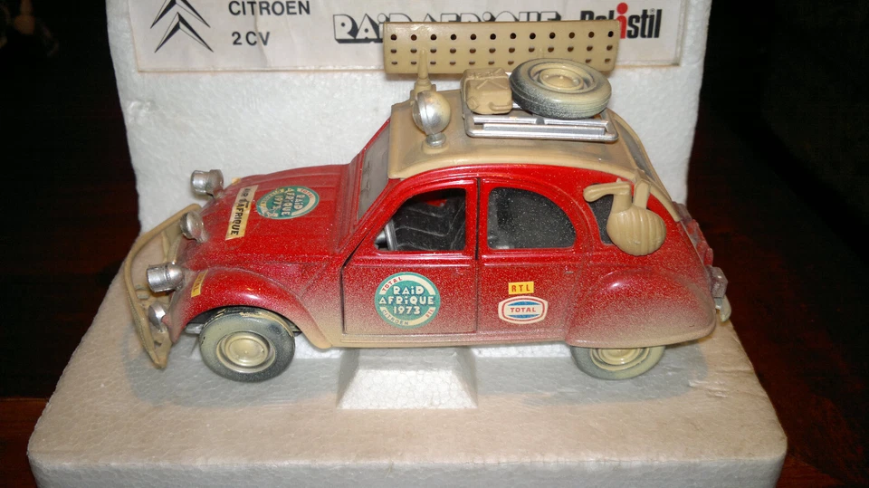 Citroen 2 CV Raid Afrique Polistil 1:25 - Immagine 1 di 1