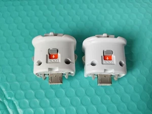 Pair of Genuine Nintendo Wii MotionPlus Adapters - Picture 1 of 2