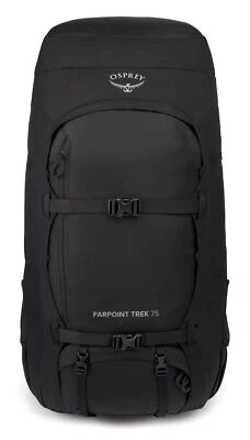 Osprey Farpoint Trek 75 Rucksack Wanderrucksack Rucksack Black schwarz - Bild 1 von 3
