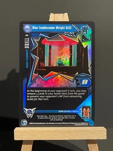 Dragon Ball GT TCG Blue Cumbersome Weight Drill 20 Shadow Dragons Saga LE Foil! - Bild 1 von 2