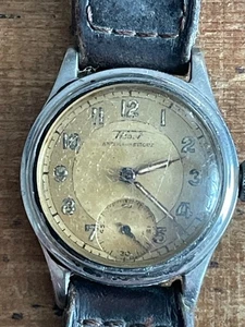 Vintage Tissot antimagnetic Antimagnetique Manual Mens Wrist Watch Swiss Running - Picture 1 of 13