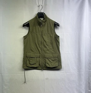 TravelSmith Women's Multi Pocket Lightweight Travel Vest Size S Green - Picture 1 of 9