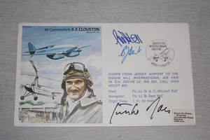 WW2 Luftwaffe Ace Gunter Rall Autographed Postal Cover - Picture 1 of 3