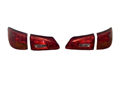 Conjunto completo de lanternas traseiras vermelhas OEM para 2006-2013 Lexus IS250 IS350 ISF - Imagem 1 de 4