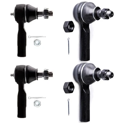 4x Kit de varilla de amarre interior exterior delantera para Nissan Xterra ES3660 2000-2004 Foto 1 de 4