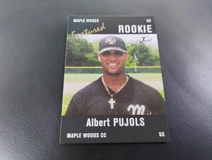 Rare Albert Pujols 2004 Just Minors Black Parallel Maple Woods Rookie Insert AP2 - Picture 1 of 2