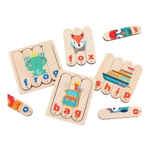192pcs La lettre de correspondance des lettres de jeu d'orthographe puzzle - Bild 1 von 6
