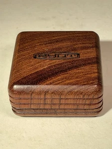 Royt Walnussholz Lebensmittel Gewürz Kräuter Mühle Holz 2,25 Zoll Quadrat - Bild 1 von 21