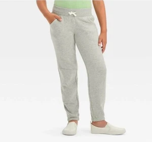 Girls' Fleece Jogger Pants - Cat & Jack - Picture 1 of 3