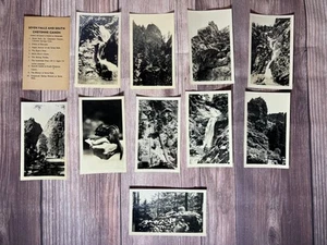 1950s Seven Falls and South Cheyenne Canon Vintage Black & White Photo Lot of 10 - Picture 1 of 5