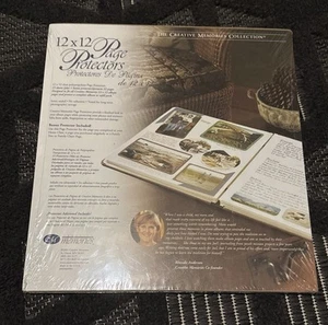Creative Memories 12 X 12 Page Protectors 16 Sheets NEW Sealed - Picture 1 of 1