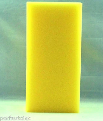 PERFECT AUTO IMAGE Car wash sponge close cell silicone/mold release free 8" X 4" x 2"
