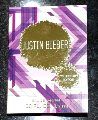 Lote De 2 Justin Bieber Edición Coleccionista EDP Spray 1.5 Ml./0.05 Fl. Oz. Muestra Foto 1 de 4