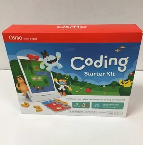 Osmo Coding Starter Kit for iPad 3 Learning Games Factory Sealed Kids Ages 5-10 - Picture 1 of 8