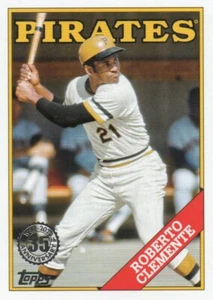 2023 Topps Series 2 #2T88-46 Roberto Clemente 1988 Topps Pittsburgh Pirates - Picture 1 of 2