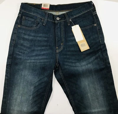 Pantalones de mezclilla Levis 541 atléticos cónicos naranja Thred 30x34 nuevos con etiqueta azules para hombre Foto 1 de 4