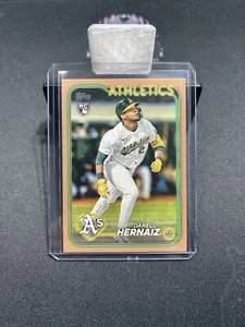 Darell Hernaiz RC - #103/2024 MLB Debut - US132 Oakland Athletics - Tops - Bild 1 von 2