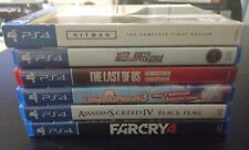 Lot of 6 Sony PlayStation 4 PS4 Games See Description 