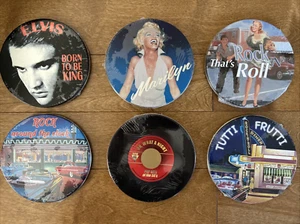 Lot 6 50's Music CD's Brisa Collectible Tin Ben E King Elvis Platters New Sealed - Imagen 1 de 13