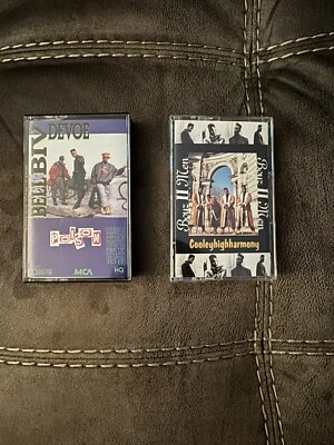 Lot Of 2 Cassettes Boys II Men Bell Biv Devoe - Imagem 1 de 3