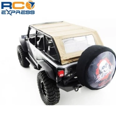 Hot Racing Axial SCX10 Jeep 4dr Tan Soft Roof Top SCX14JST08 - Image 1 of 4