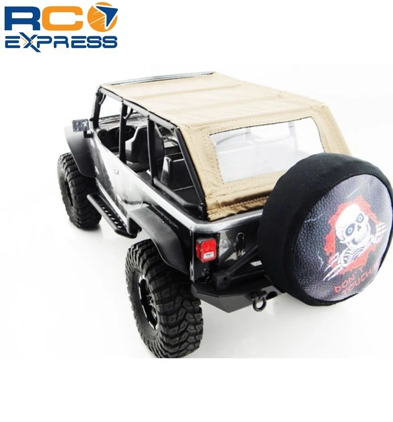 Hot Racing Axial SCX10 Jeep 4dr Tan Soft Roof Top SCX14JST08 - Image 1 of 4