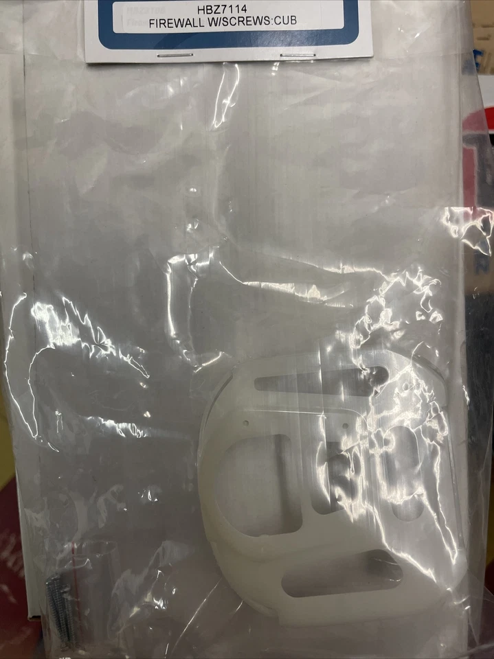 HobbyZone HBZ7114 Cub Firewall w/Screws • - Image 1 of 1