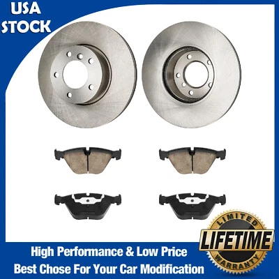 Pastillas de rotores de freno delanteras aptas para BMW 328i xDrive 2010-2013 BMW X1 2013 2014 2015 Foto 1 de 4