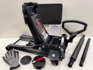 Pedal Rangierwagenheber 3T Hydraulisch Wagenheber Doppelkolben 2xGummi 83-500 mm - Bild 1 von 15