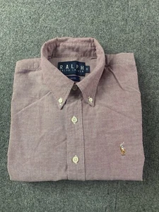Ralph Lauren Slim Fit Women 100% Cotton Oxford Long Sleeve Flesh Pony Shirt Sz 6 - Bild 1 von 8