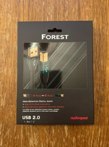 AudioQuest Forest USB-A to USB-B Digital Audio Cable - 1.5m - Picture 1 of 3