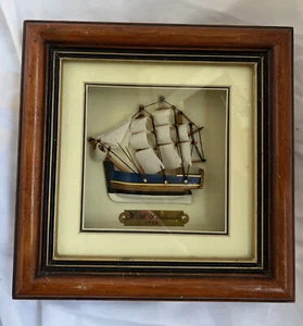 H M S Endeavour modello in miniatura 3D spedizione con telaio scatola ombra 1728 nautico - Foto 1 di 6