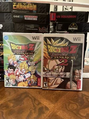 Dragon Ball Z: Budokai Tenkaichi 3 & 2 Tested W/Manuals (Nintendo Wii, 2006&07) - Image 1 of 4