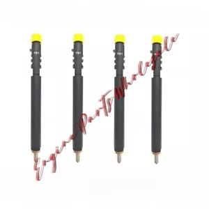 4X A6640170121 EJBR04501D Diesel Fuel Injector For Delphi Ssangyong Actyon Kyron - Picture 1 of 7