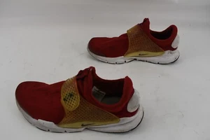 Nike Sock Dart Fitnessstudio rot weiß sportliche Laufschuhe 819686-601 Herren Größe 12 - Bild 1 von 8