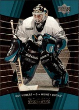 1999-00 Black Diamond Anaheim Ducks Hockey Card #3 Guy Hebert